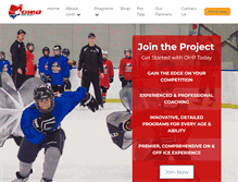 Tablet Screenshot of ohiohockeyproject.com